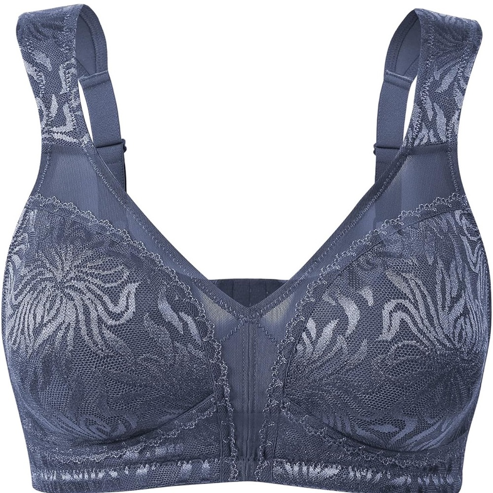Full Coverage, Wire Free, Minimizer Bra